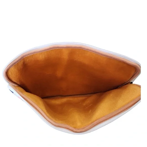 CANVASLIFE Blue Floral Laptop Zip Sleeve Case Roses Pink Tablet Pocket Computer - Picture 8 of 11